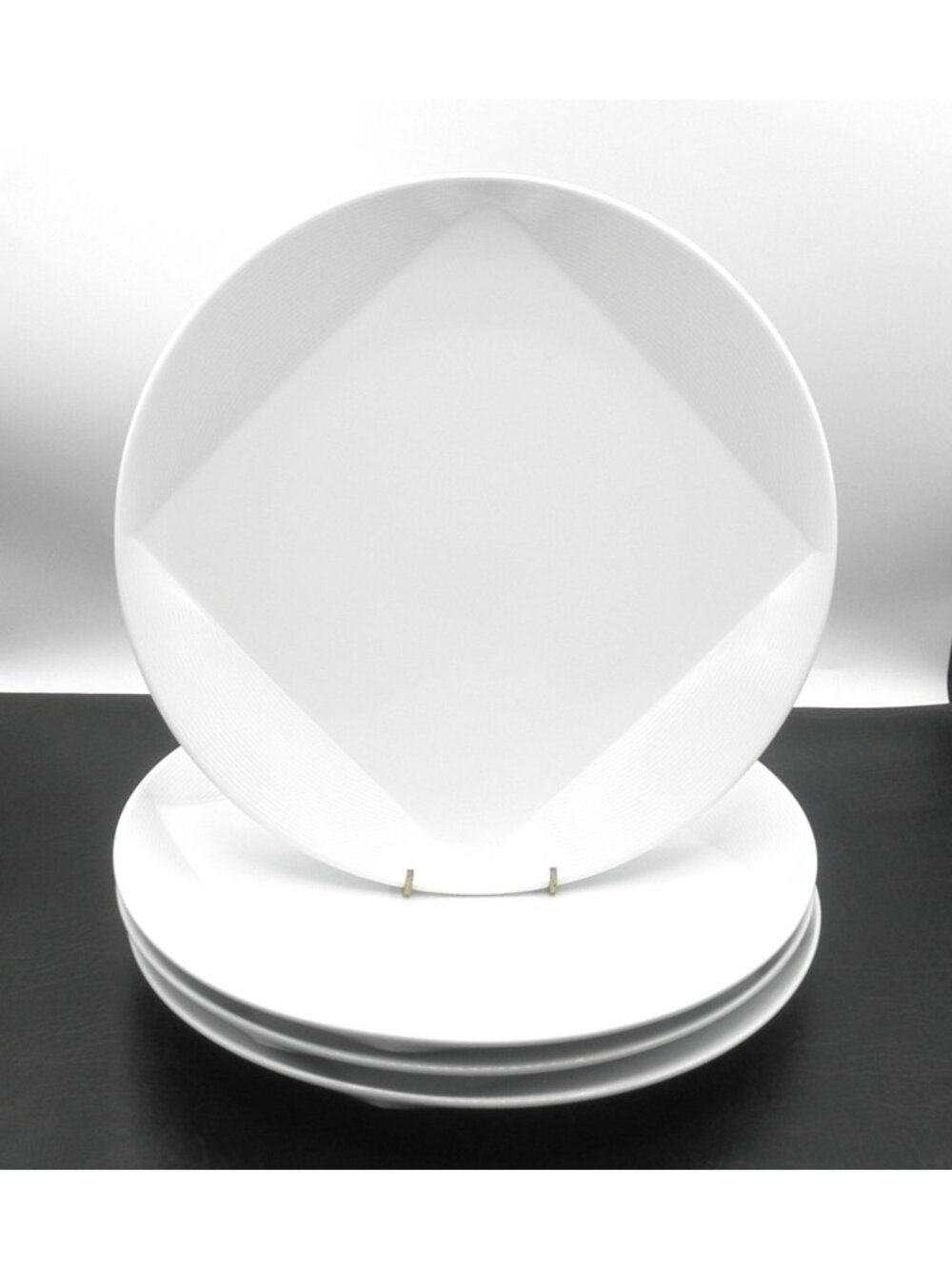 Royal Porcelain Sant' Andrea Hotel Ware Dinner Plates Set of 4 Art Deco in Style - Picture 5 of 5
